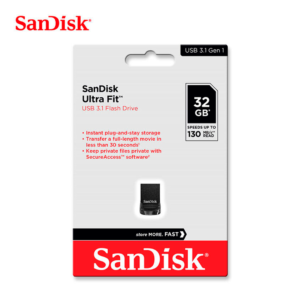 Unidad de memoria flash USB USB USB 3.1 SanDisk Ultra Fit 32 GB velocidad de hasta 150 MB/s CZ430