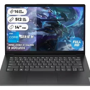 LENOVO V14 G4 IRU - INTEL CORE I5 13420H - 8GB DDR4 - 512GB SSD - PANTALLA 14" FHD - NO DVD - HDMI - RJ45 - FREEDOS - IRON GREY - 83A000CRLM #TE