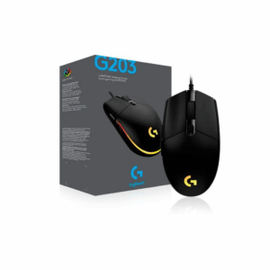 MOUSE LOGITECH G203 LIGHTSYNC RGB COLORES NEGRO, BLANCO, LILA, AZUL #SL