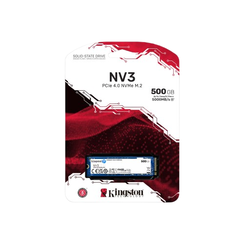 NV3 PCIe 4.0 500gb NVMe SSD KINGSTON