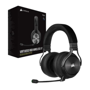 Diadema corsair virtuoso rgb negro inalambica #SL