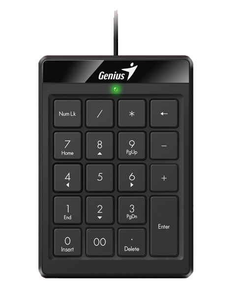 Teclado alámbrico Numérico NUMPAD 110 USB #MS