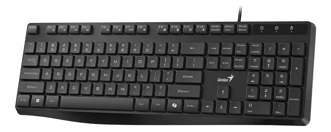 Teclado Genius alámbrico KB-117S AI USB #MS - Image 4