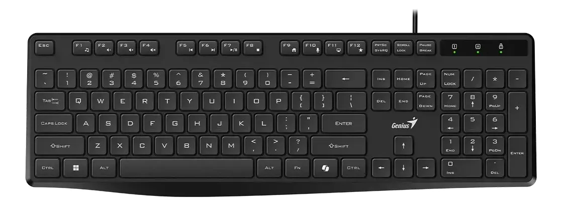 Teclado Genius alámbrico KB-117S AI USB #MS - Image 5