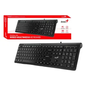 Teclado Genius alámbrico Slimstar 230 USB #MS