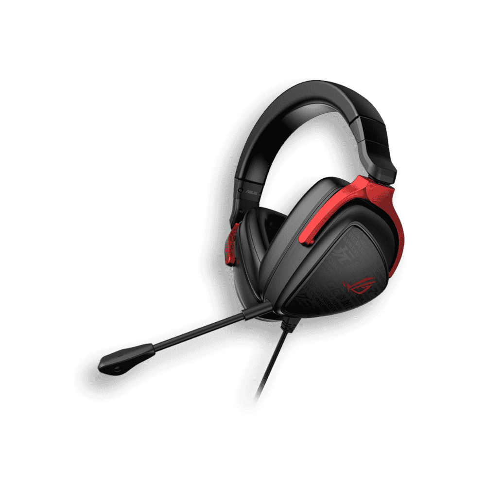 DIADEMA ASUS ROG DELTA S 7.1 CORE NEGRA ROJO