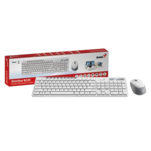 Combo Teclado + Mouse inalámbrico Bluetooth/USB SlimStar 8230 #MS