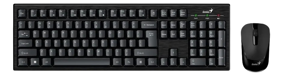 Combo Teclado + Mouse inalámbricoUSB KM 8101 #MS
