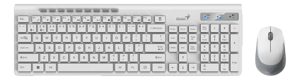 Combo Teclado + Mouse inalámbrico Bluetooth/USB SlimStar 8230 #MS - Image 3