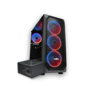 CHASIS GAMER  L18 Fuente de poder  POWER GROUP 350W