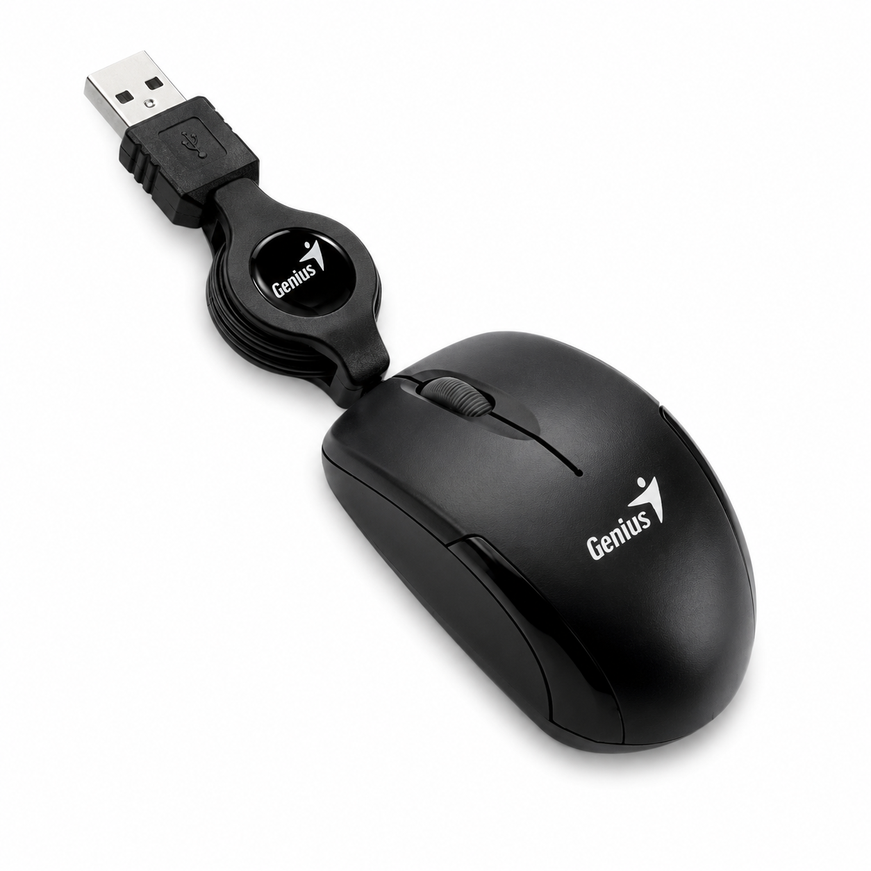 Mouse Alámbrico Micro Traveler USB - Image 2