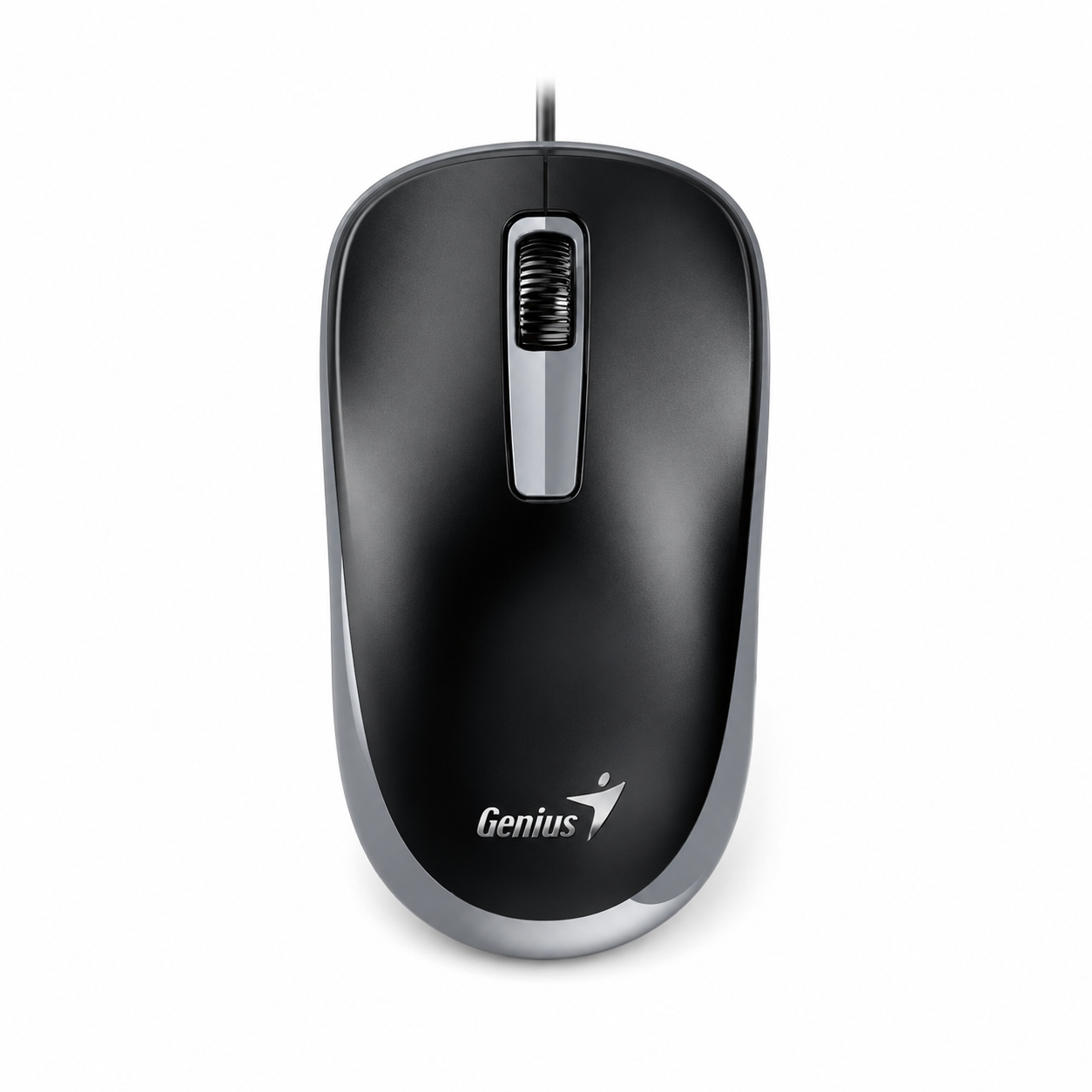 Mouse Alámbrico DX 125S Negro+Gris USB - Image 2