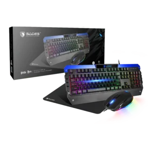 Combo Teclado + Mouse Gaming Sades Battle Ram