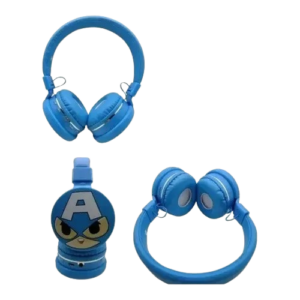 Diademas inalámbricas de capitán américa para niños