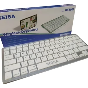 Mini Teclado Inalambrico Bluetooth Mac, Ipad, Pc, Celular Blanco Español Latinoamérica