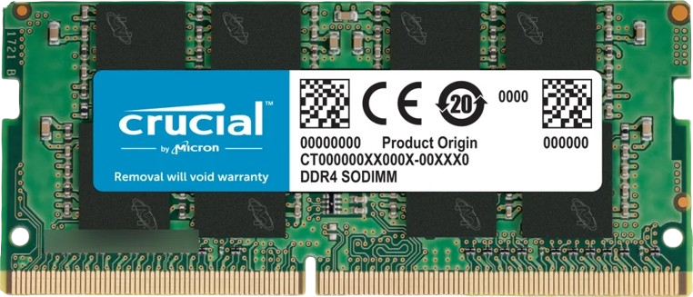 Memoria Ram DDR4 8GB 3200MHZ CRUCIAL - Image 3