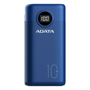 Adata P10000qcd Power Bank 10000mah Multi Carga Rápida, Azul