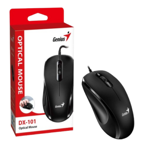 Mouse Alámbrico DX-101 NEGRO USB #MS