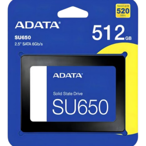 Disco sólido SSD interno Adata Ultimate SU650 ASU650SS-512GT-R 512GB
