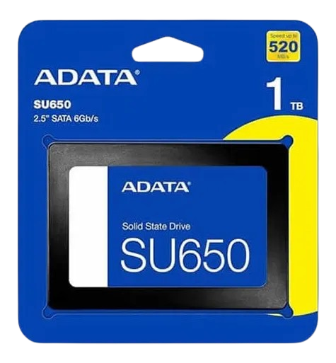 Disco Solido Ssd De 1tb Adata Su650 3d Nand Negro