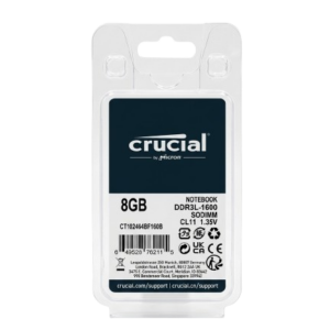 Memoria Ram Crucial Ddr3l 8gb 1600 Mhz Para Portatil