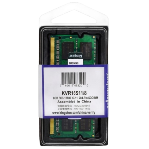 Memoria Ram Ddr3 1600 8gb Kingston portátil