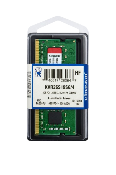Memoria Ram Kingston 4gb Ddr4 2666mhz Sodimm