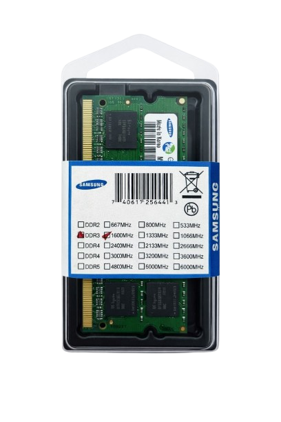 Memoria Ram Ddr3l 8gb Samsung 12800