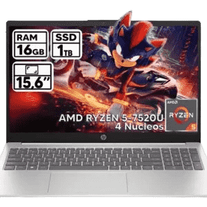 Portatil Hp 15-fc0256la Ryzen 5 7520u 16gb Ram 1tb Ssd Fhd