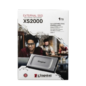 SSD Externa Kingston Xs2000 1tb Color Plateado