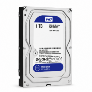 Disco Duro Interno Western Digital 3.5 Wd10ezex 1tb Blue Plateado